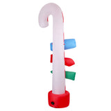 Christmas Inflatable Santa Guide Candy Pole LED 2.4m