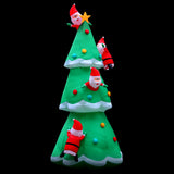 Christmas Inflatable Santa on Christmas Tree Xmas Decor LED - 5m