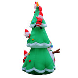 Christmas Inflatable Santa on Christmas Tree Xmas Decor LED - 5m