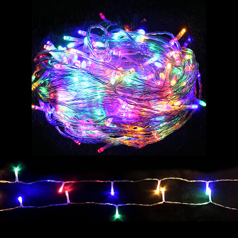 Christmas LED String Lights - Multi-colour 500 Bulbs - 100m