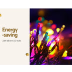 Christmas LED String Lights - Multi-colour 500 Bulbs - 100m