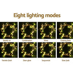 Christmas LED String Lights - Warm Yellow 500 Bulbs - 100m