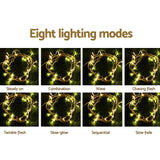 Christmas LED String Lights - Warm Yellow 500 Bulbs - 100m