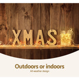 Christmas LED String Lights - Warm Yellow 500 Bulbs - 100m
