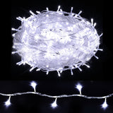 100m Christmas LED String - White Lights 500 Bulbs