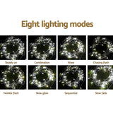 100m Christmas LED String - White Lights 500 Bulbs