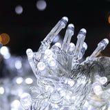 100m Christmas LED String - White Lights 500 Bulbs